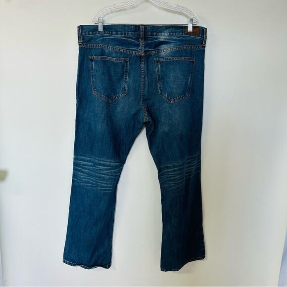 Ecko Unltd Mens Relaxed Fit Distressed Straight Denim Jeans Blue Y2K Sz 40X32 - Picture 10 of 10